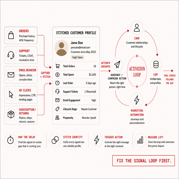 How a D2C Brand Should Decide Between CRM, CDP, and Marketing Automation