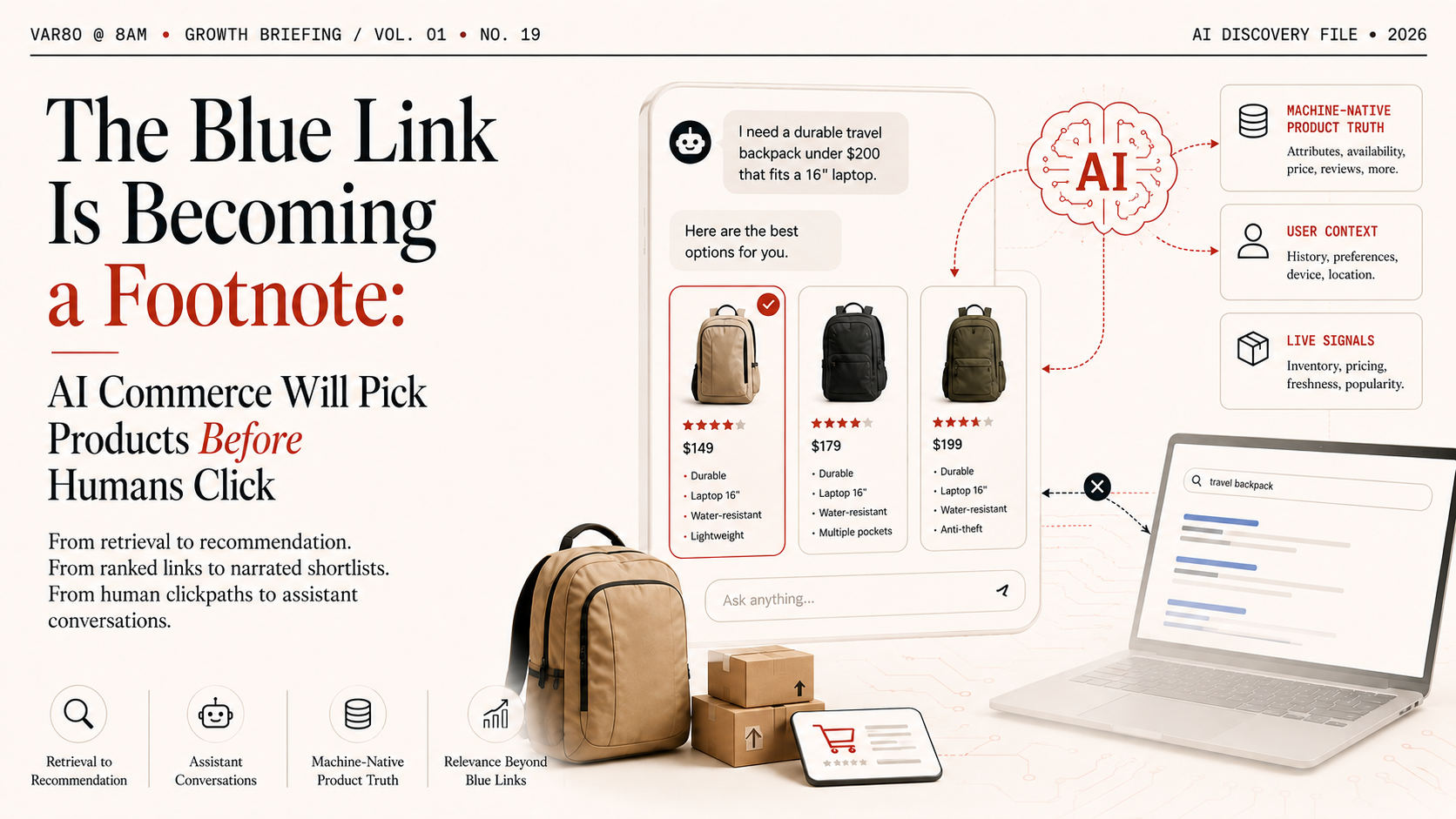 AI-driven commerce and product discovery