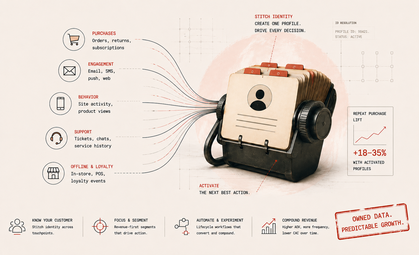 Stop Treating CRM Like a Rolodex: Turn Customer Data Into Predictable Revenue
